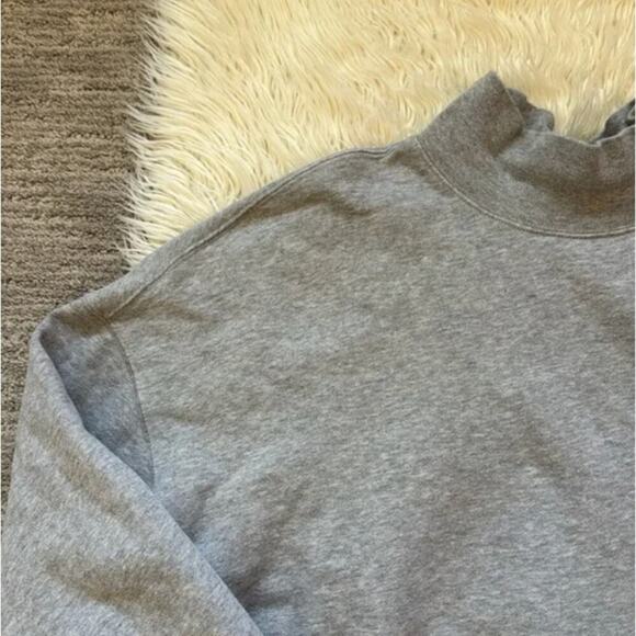 Rails Blaire Heather Grey Mock Neck Sweater - Picture 8 of 11